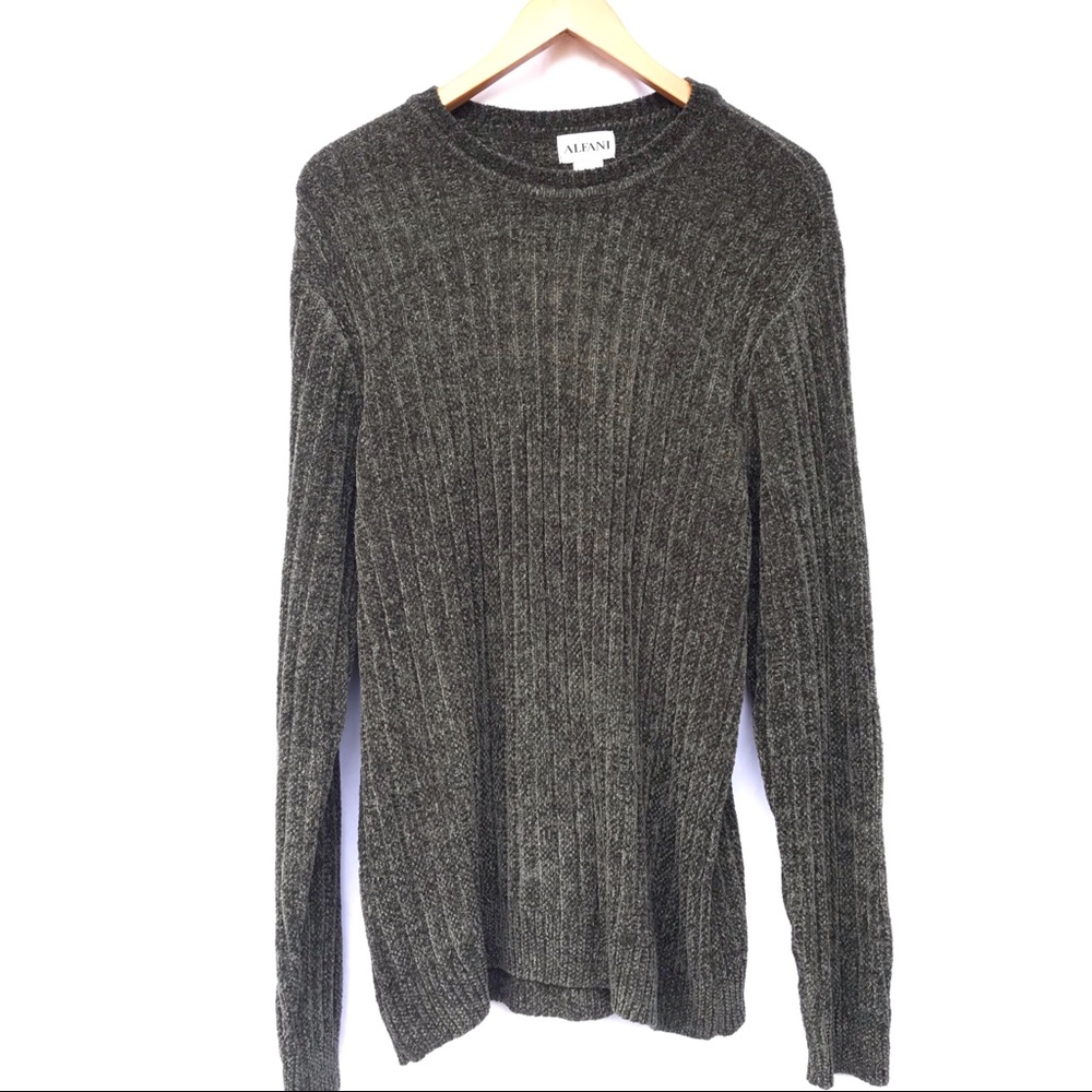 Chenille Knit Crew Neck Sweater Woman’s L - XL